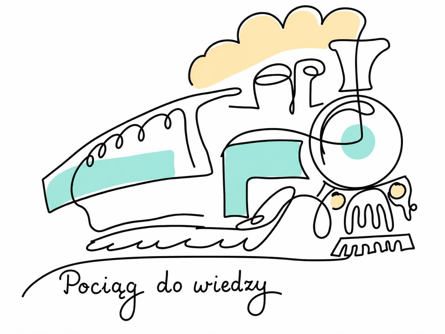 Logo projektu Pociąg do Wiedzy